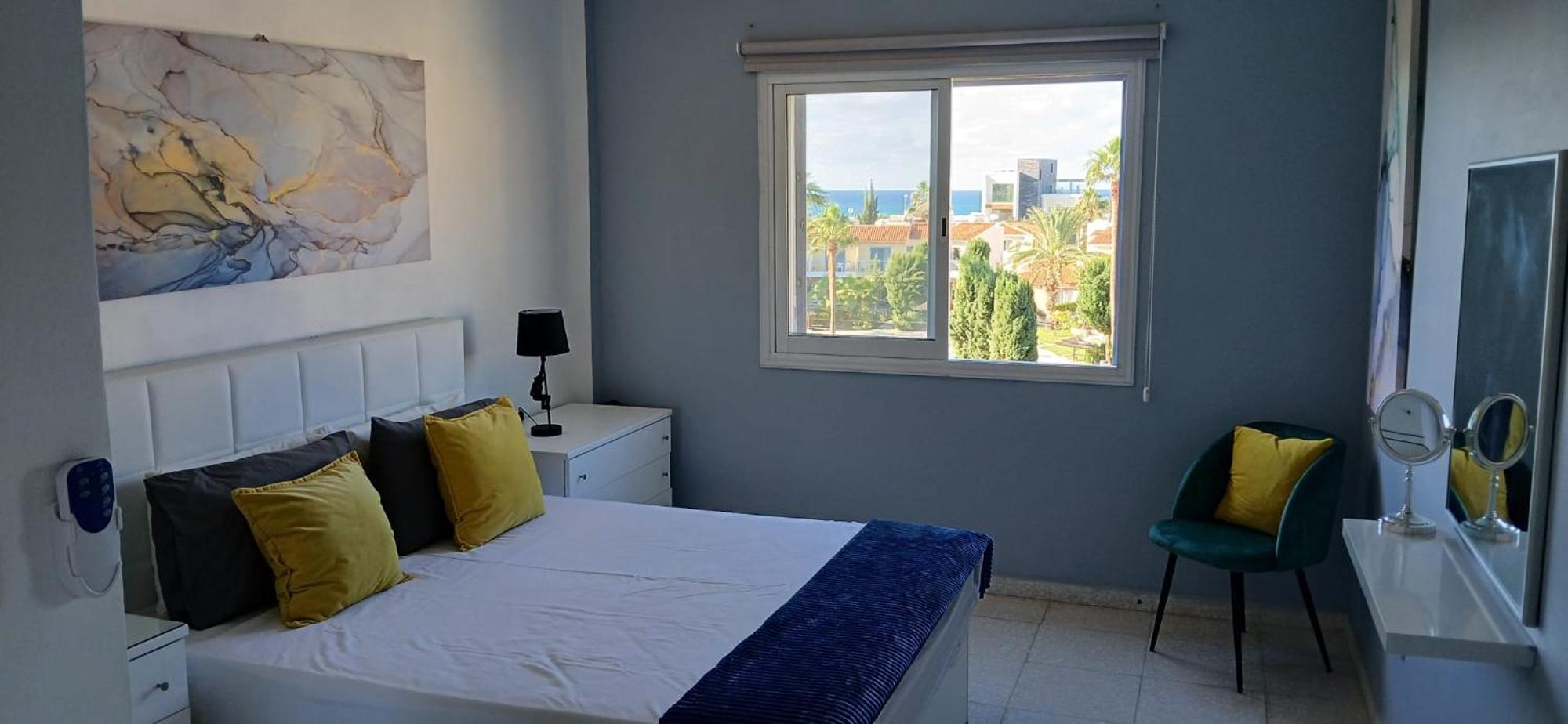 Modern Sea View Apartment Regina Gardens Paphos Eksteriør billede